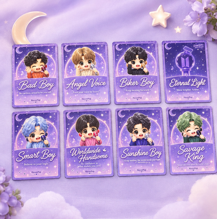 Idol Series character photocards